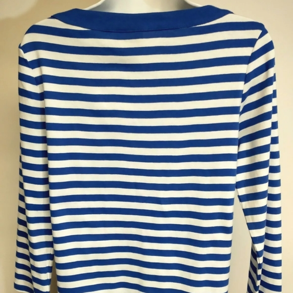 Rafaella Women's Pullover Cotton Top Size M  NWT - Picture 2 of 8